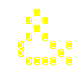 Level 99 brick field with its spawn cells outlined