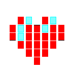Level 5 brick field with its spawn cells outlined