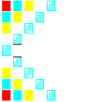 Level 29 brick field with its spawn cells outlined